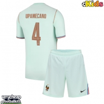 France Dayot Upamecano #4 Replica Away Minikit World Cup 2026 Short Sleeve (+ pants)
